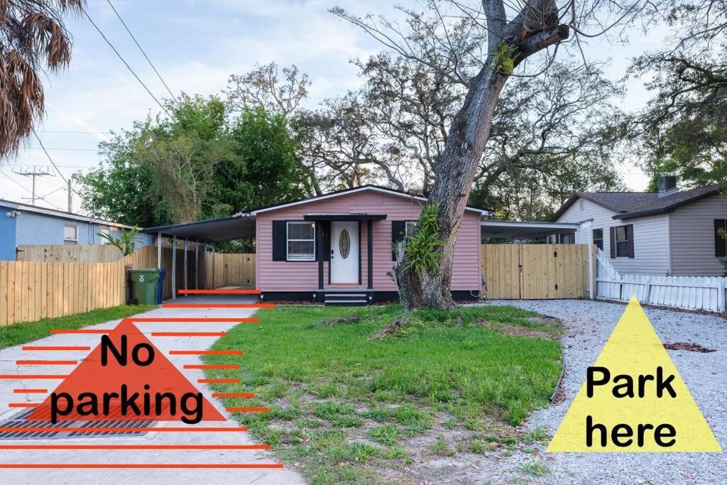 House Near Tampa Zoo And Busch Gardens, Free High Speed Wifi Villa Exteriör bild